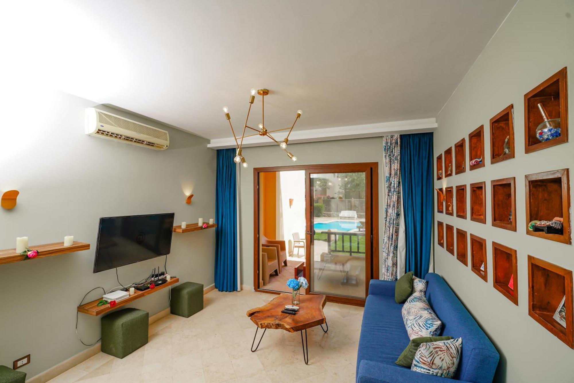 El Gouna 2 Bedrooms Apartment South Marina Ground Floor フルガダ エクステリア 写真